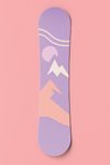 Snowboard lilac