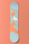 Snowboard blu